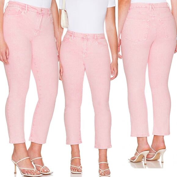 Good Legs Straight Jeans Mineral Rose Quartz001Good American - Picture 12 of 12